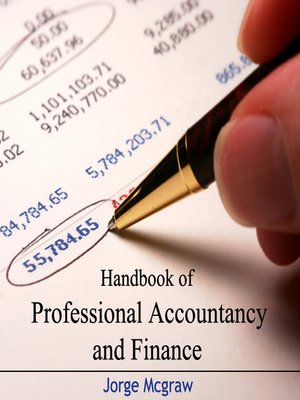 cover image of Handbook of Professional Accountancy and Finance